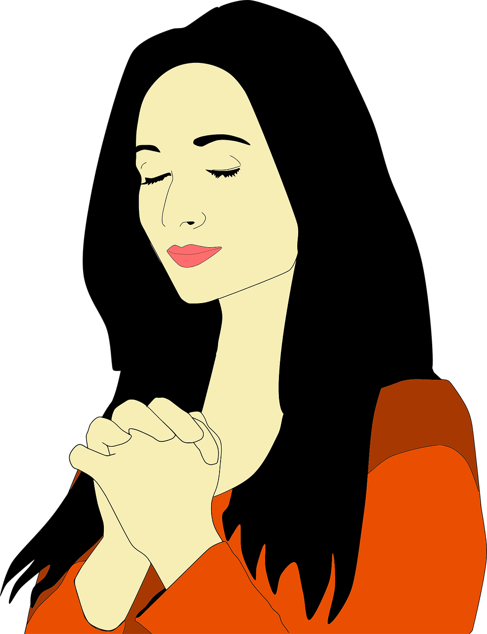 Perempuan berdoa