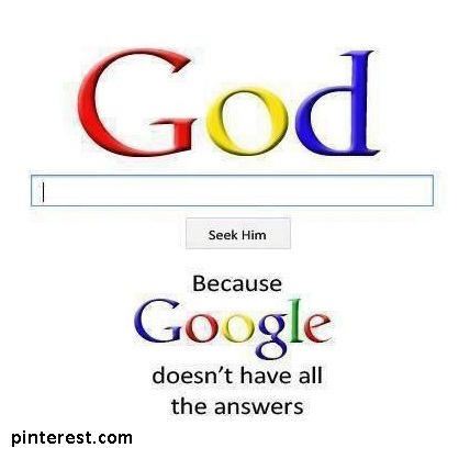 Gambar: God vs. Google