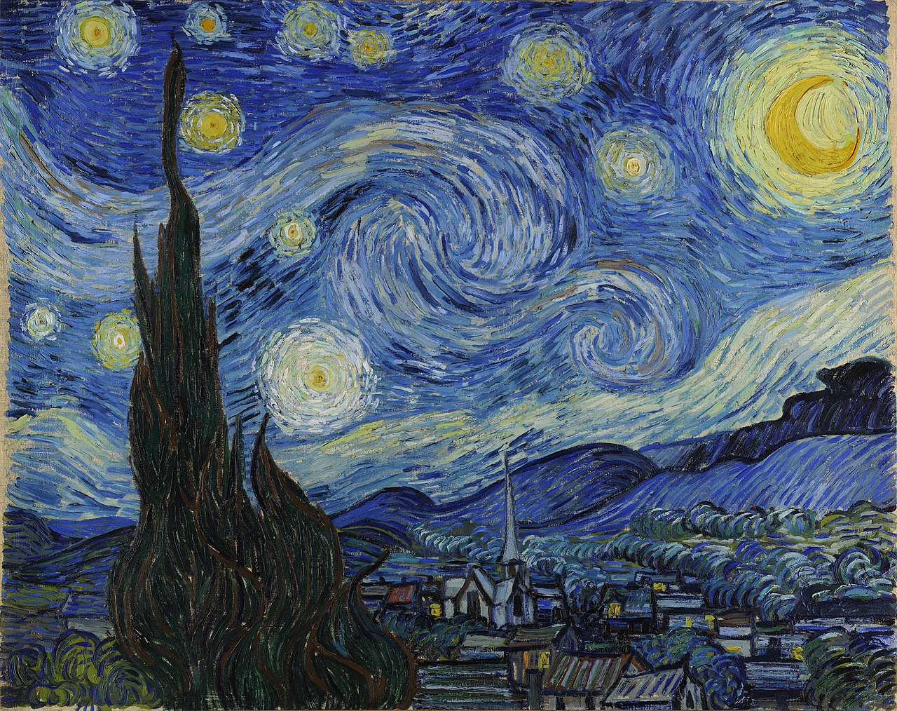 Lukisan Starry Night