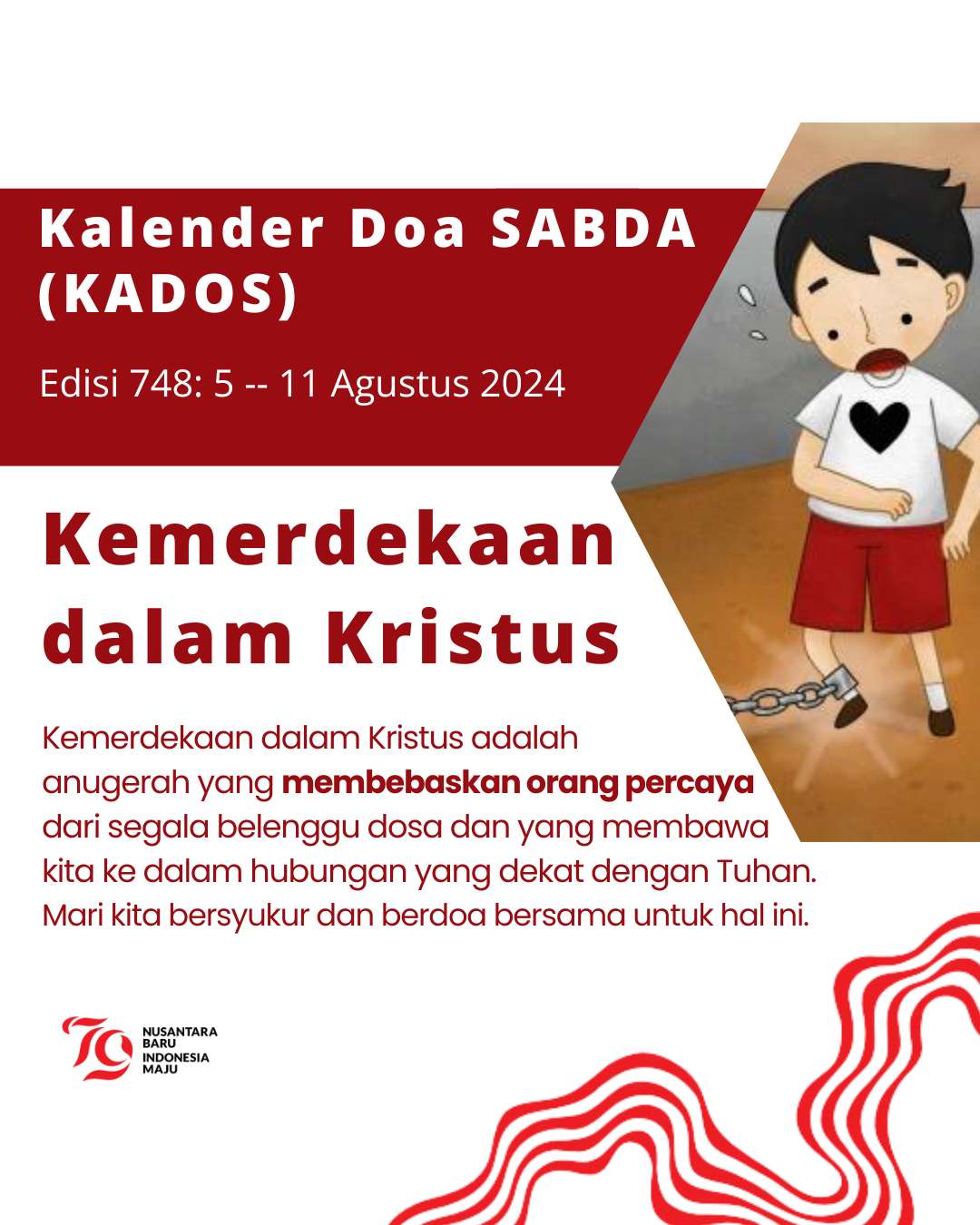 Pokok Doa KADOS 5 -- 11 Agustus 2024