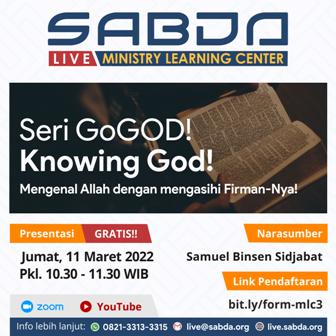 Brosur Seri GoGOD: Knowing God!