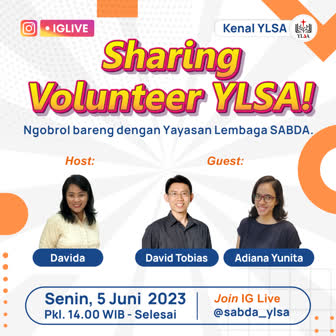 Sharing Volunteer YLSA!