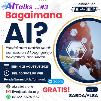 Brosur AITalks #3: Bagaimana AI? 