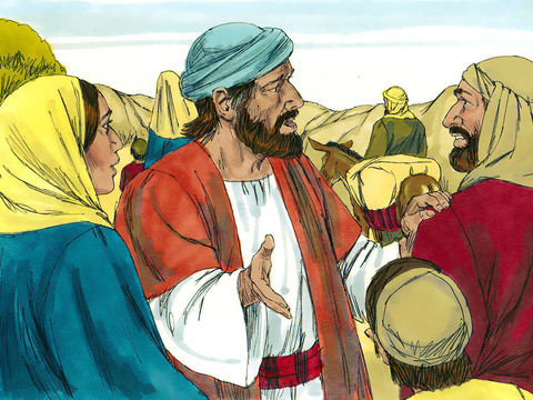 Gambar: Yusuf mencari Yesus