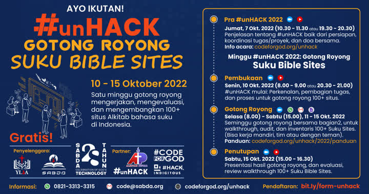 Gotong Royong Suku Bible Sites
