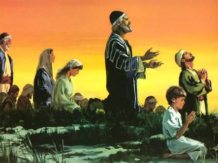 Ezra Mengajar Umat Berdoa