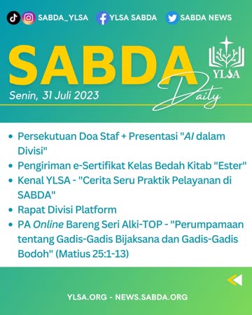 SABDA Daily