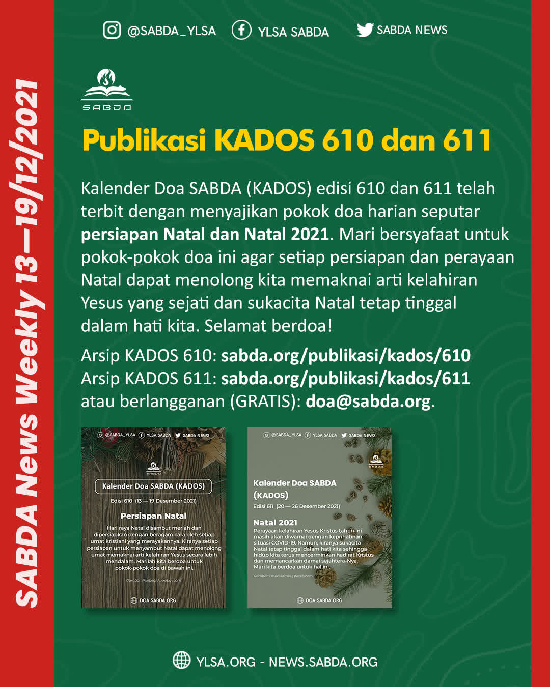 Publikasi KADOS 601 611