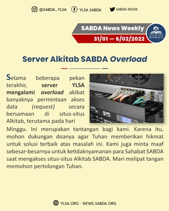 Server Alkitab SABDA Overload