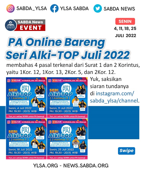 PA Online Bareng Seri Alki-TOP Juli 2022