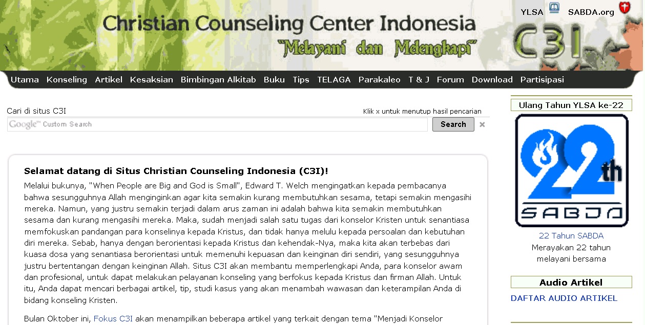 Christian Counseling Center Indonesia (C3I)
