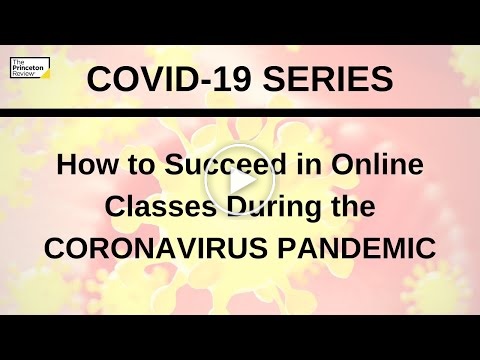 How to Take Online Classes During the Coronavirus Pandemic