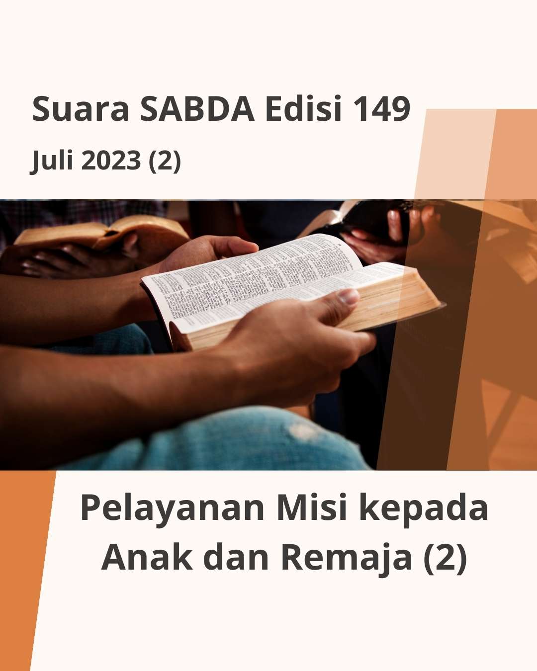 Cover Suara SABDA edisi Juli 2