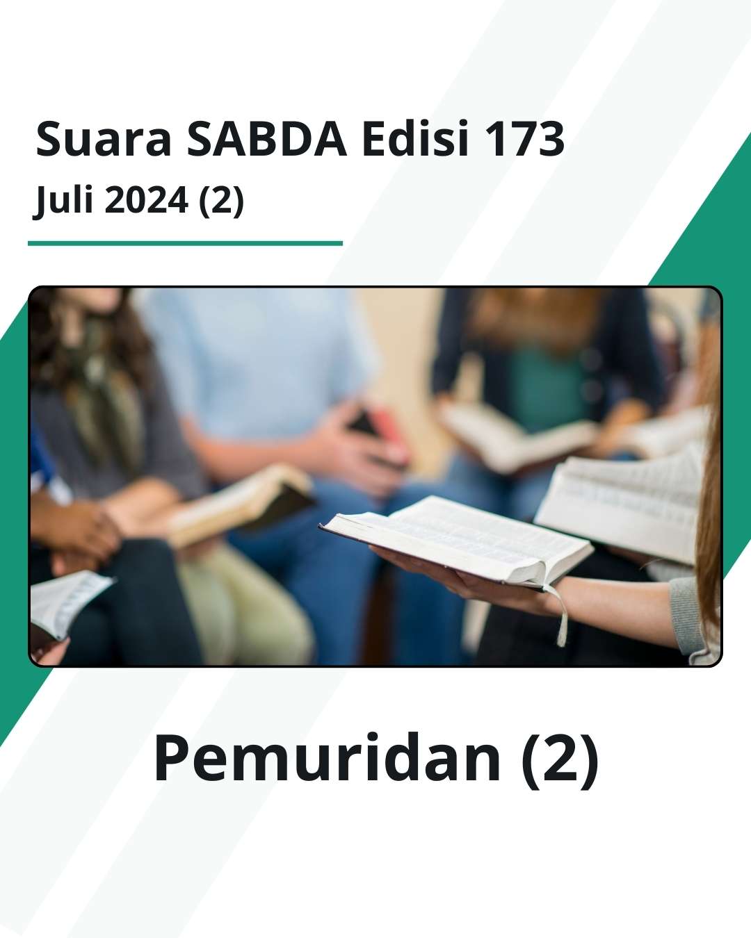 Cover Suara SABDA Juli edisi 2.