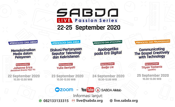 Seri Teknologi dalam SABDA Live