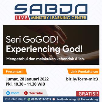 Seri GoGOD: Experiencing God!