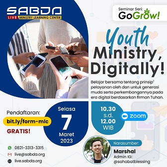 Brosur GoGrow! Youth Ministry, Digitally!