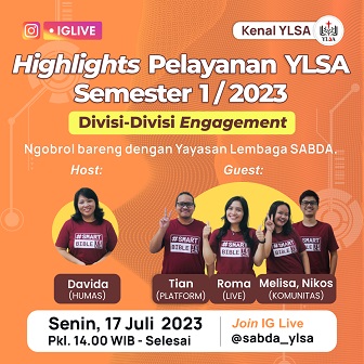 Highlights Pelayanan YLSA Semester 1/2023 Divisi-Divisi Engagement