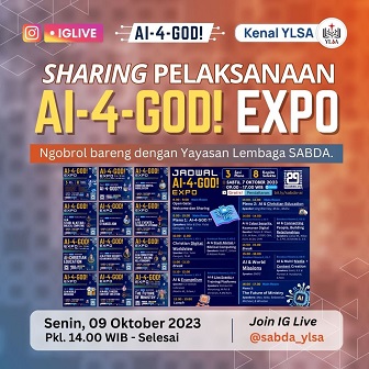 Sharing Pelaksanaan AI-4-GOD! Expo