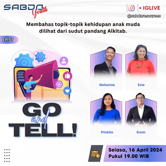 SABDA Youth: Go and Tell!