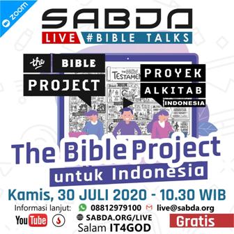 Brosur The Bible Project untuk Indonesia