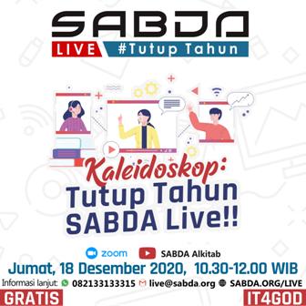 Brosur Kaleidoskop: Tutup Tahun SABDA Live!