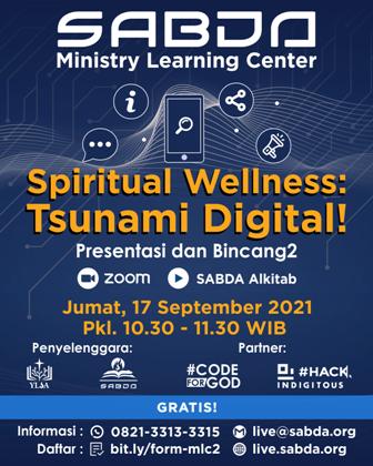 Brosur Spiritual Wellness: Tsunami Digital!