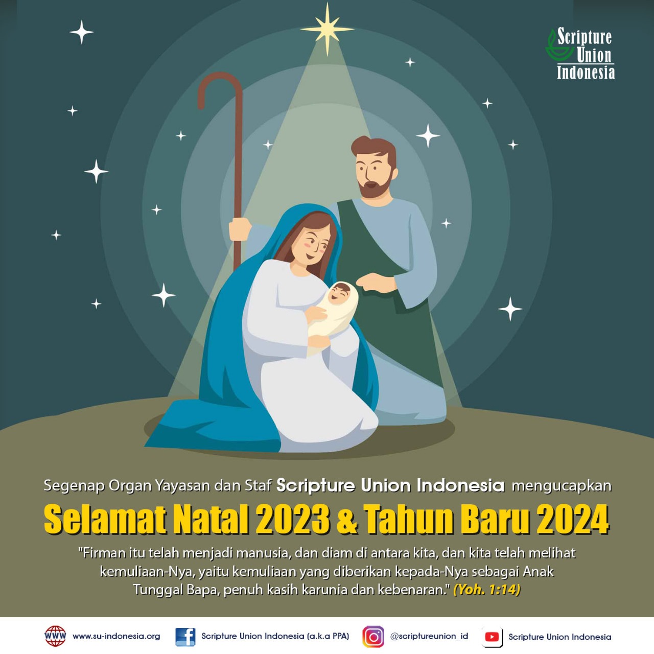 Selamat Natal 2023 & Tahun Baru 2024