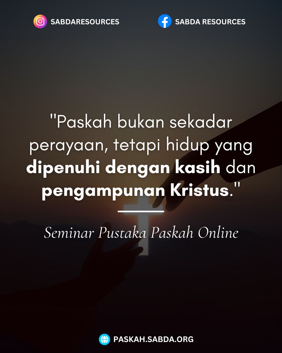 Seminar Pustaka Paskah Online A