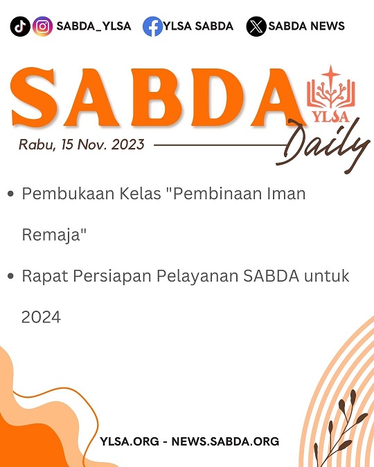 Rabu, 15 November 2023