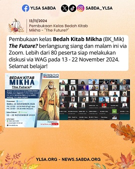 Rabu, 13 November 2024