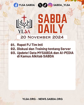 Rabu, 20 November 2024